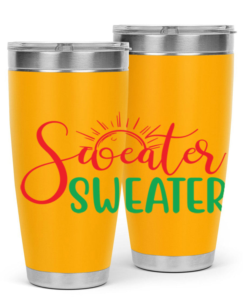 Sweater Weather 583#- fall- Tumbler