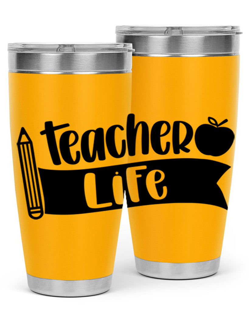 Teacher Life Style 52#- teacher- tumbler