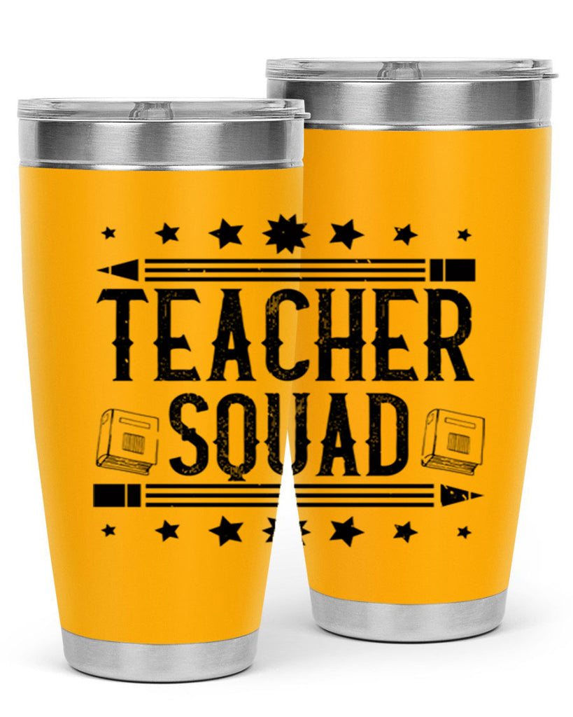 Teacher squad Style 14#- teacher- tumbler