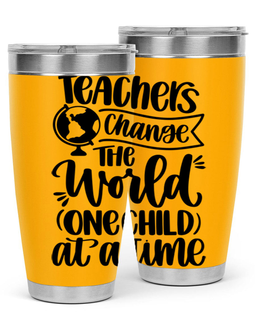 Teachers Change The Style 45#- teacher- tumbler