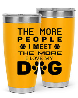 The More People Style 2#- dog- Tumbler