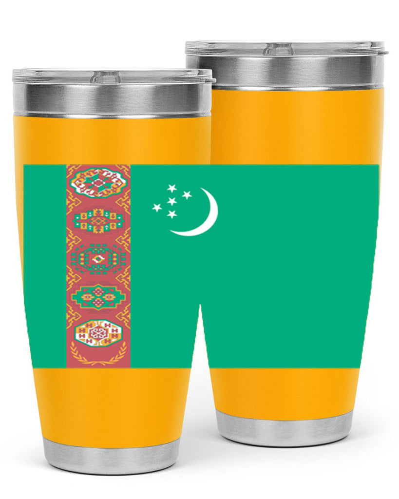 Turkmenistan 16#- world flags- Tumbler