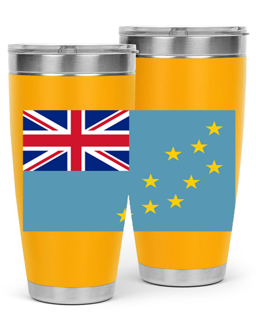 Tuvalu 15#- world flags- Tumbler