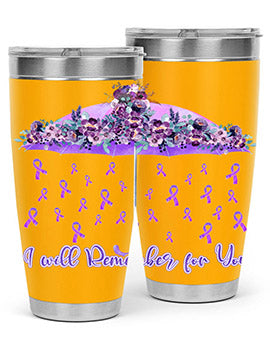 Umbrella Remember AlzheimerS Awareness 218#- alzheimers- Tumbler