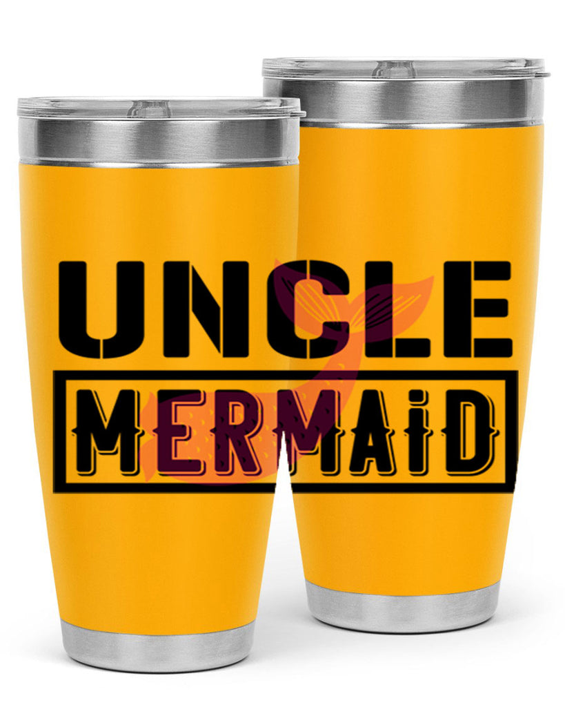 Uncle mermaid 634#- mermaid- Tumbler