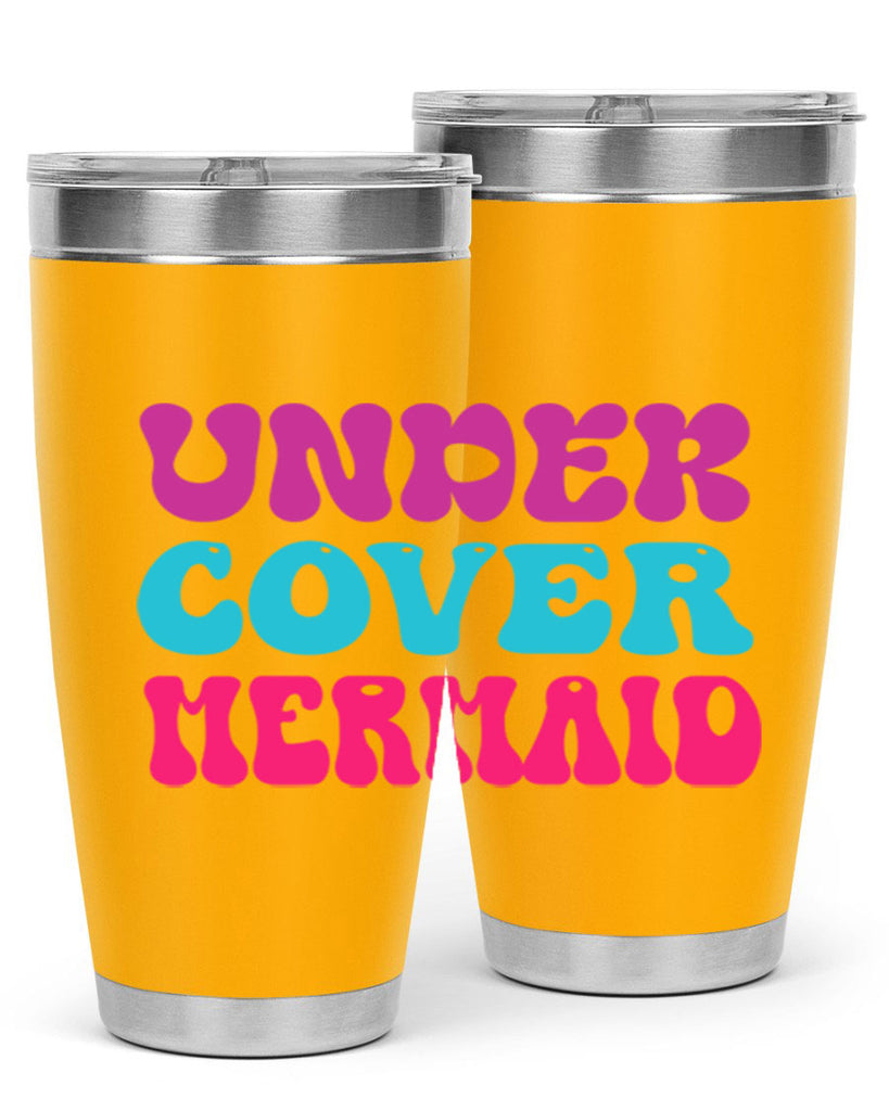 Under Cover Mermaid 635#- mermaid- Tumbler