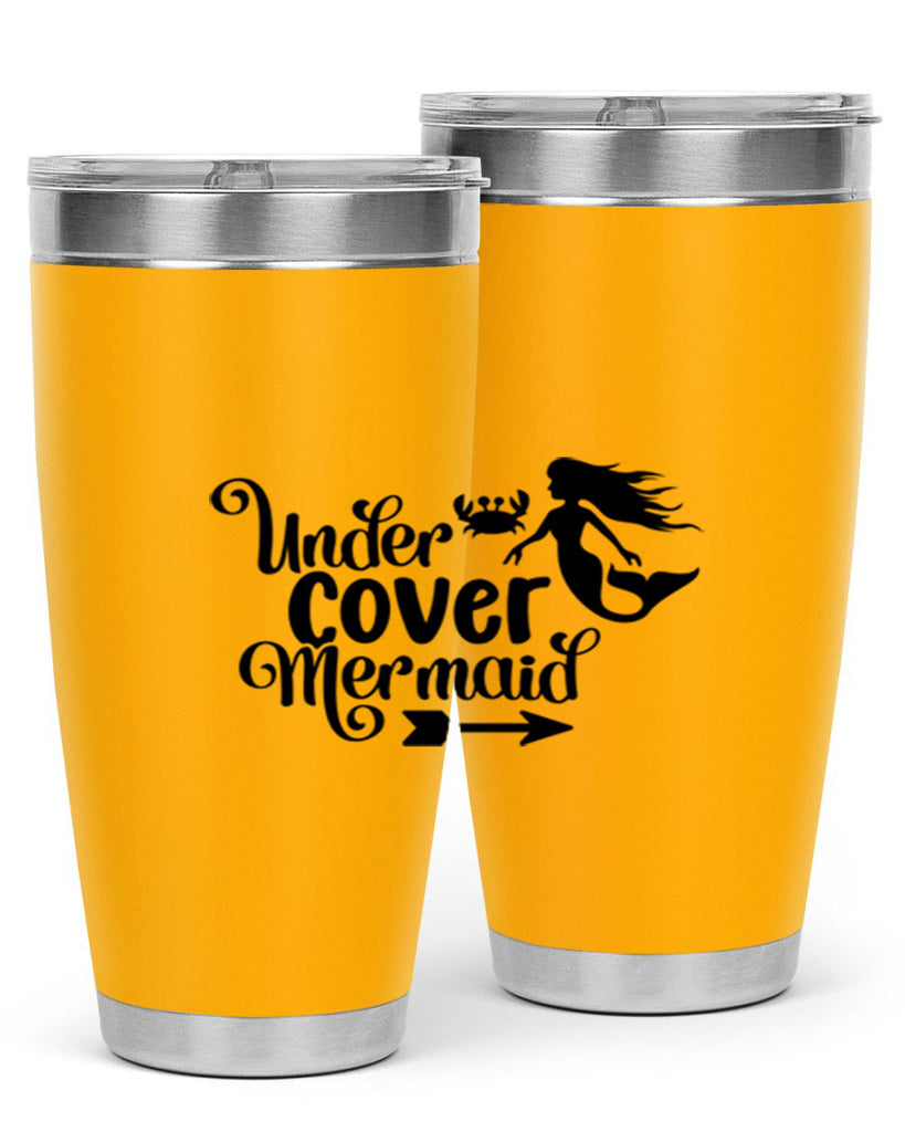 Under Cover Mermaid 641#- mermaid- Tumbler