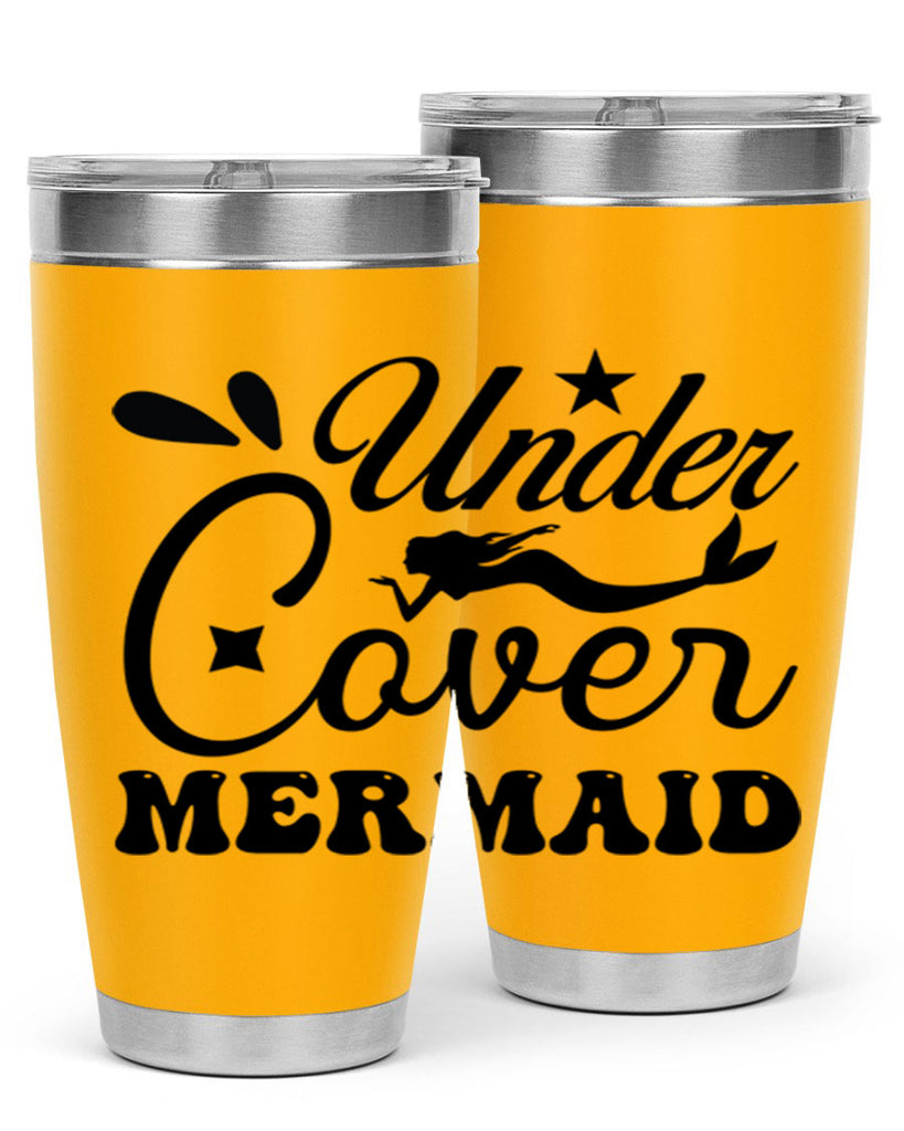 Under cover mermaid 646#- mermaid- Tumbler