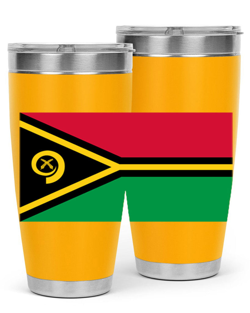 Vanuatu 7#- world flags- Tumbler