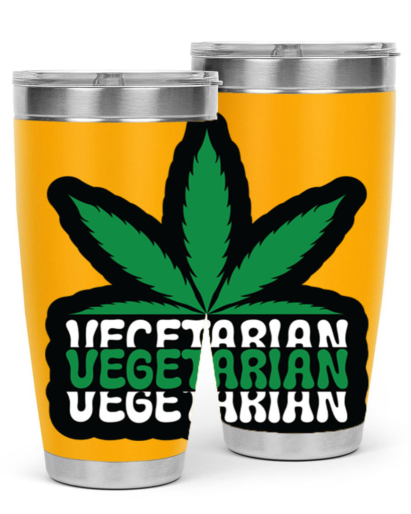 Vegetarian 271#- marijuana- Tumbler