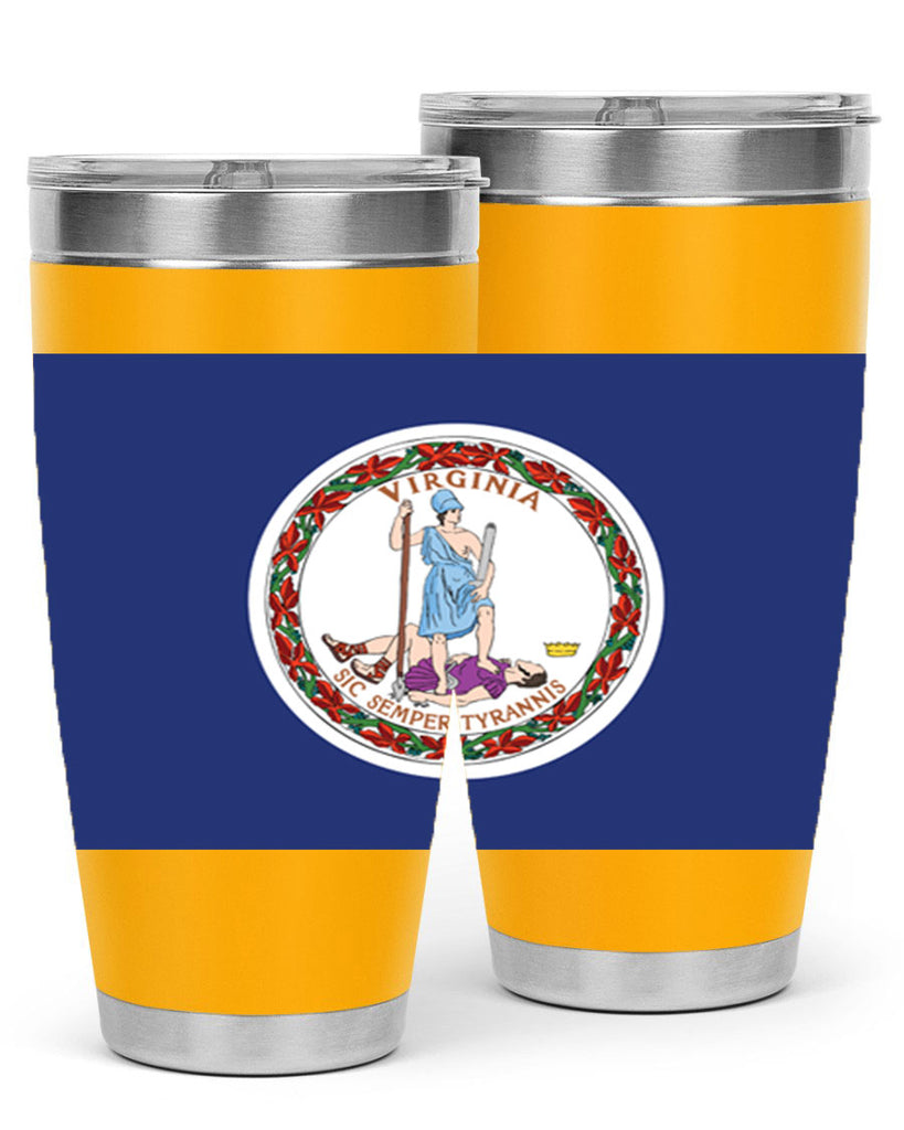 Virginia 6#- Us Flags- Tumbler