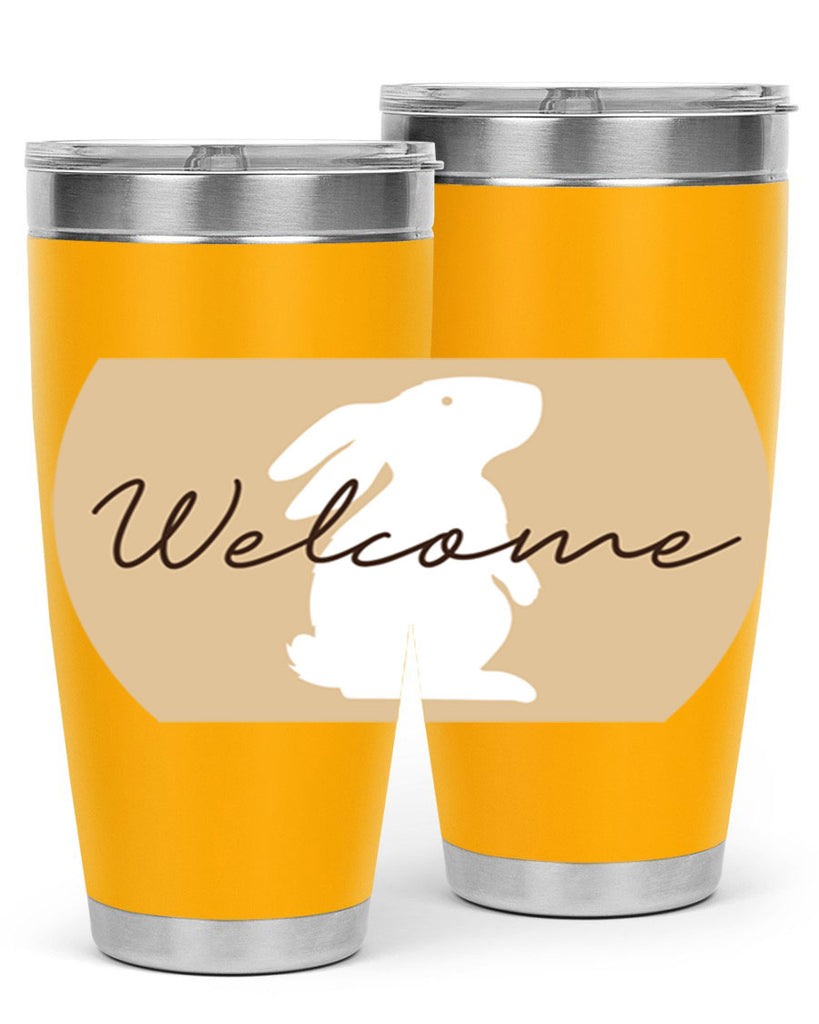Welcome Bunny569#- spring- Tumbler