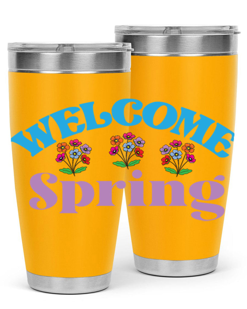 Welcome Spring  600#- spring- Tumbler