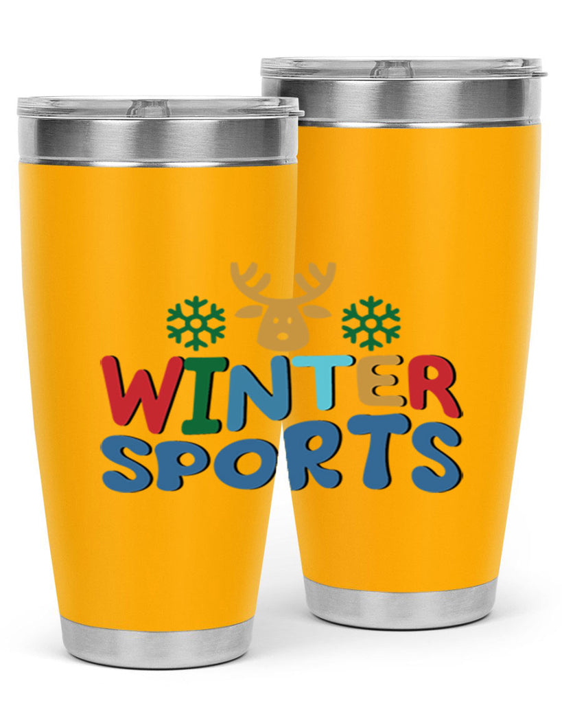 Winter Sports 565#- winter- Tumbler