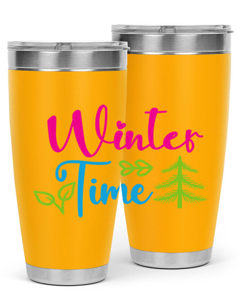 Winter Time 528#- winter- Tumbler