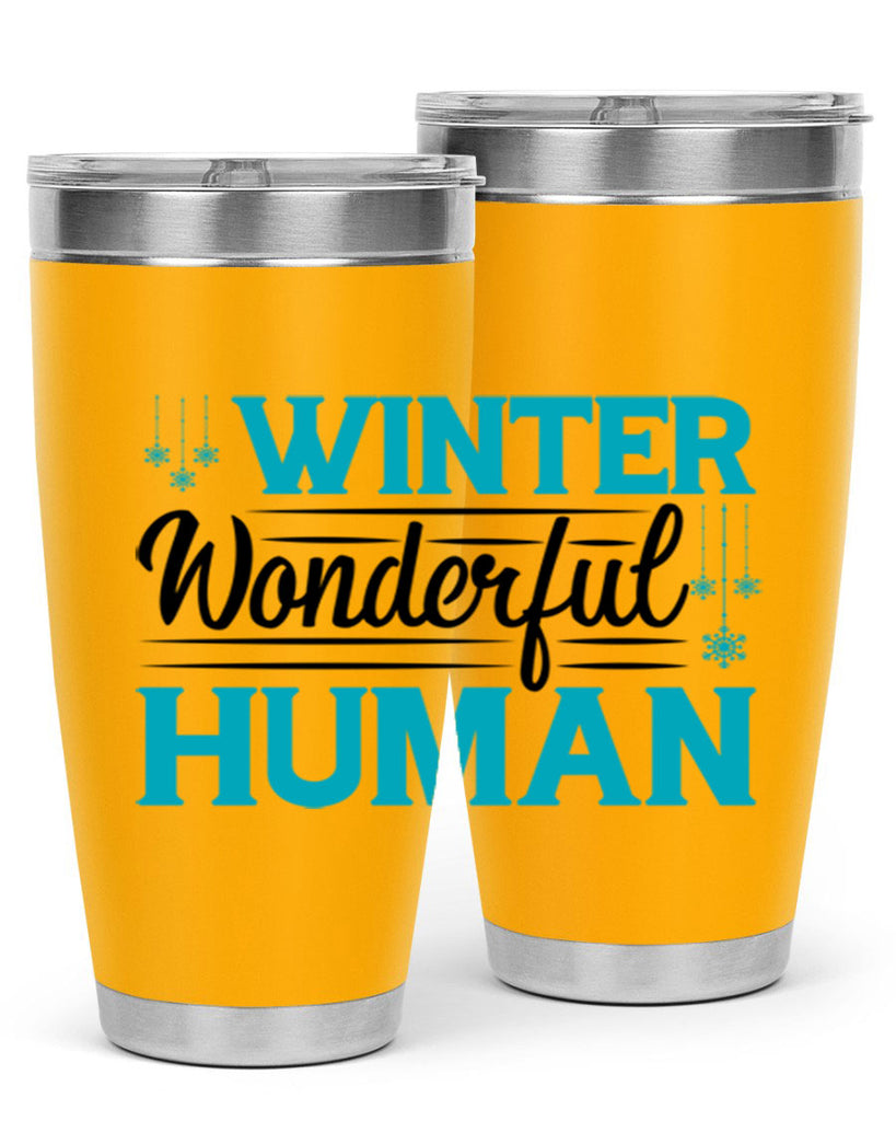 Winter Wonderful Time 569#- winter- Tumbler