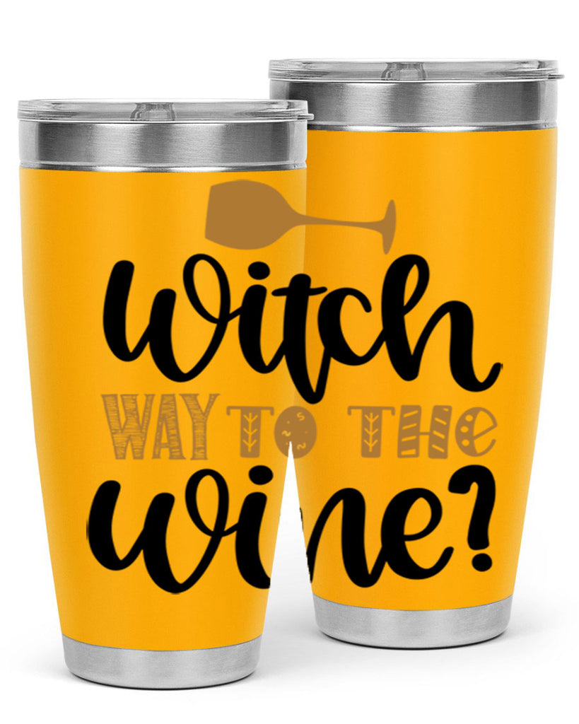 Witch Way to the Wine 651#- fall- Tumbler