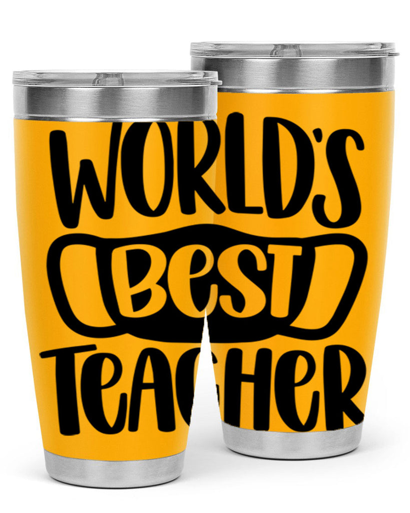 Worlds Best Teacher Style 27#- teacher- tumbler