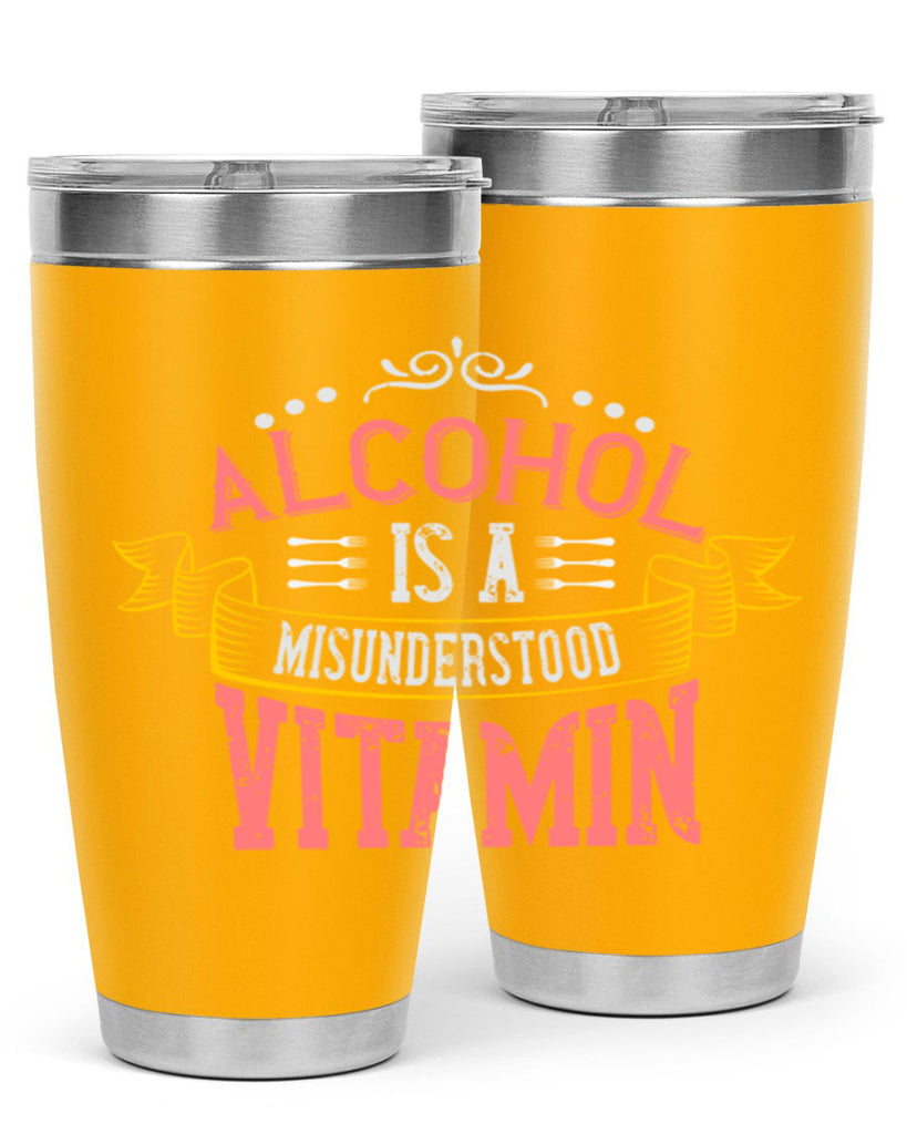 alcohol is a misunderstood vitamin 50#- cooking- Tumbler