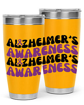 alzheimers awareness 114#- alzheimers- Tumbler