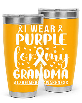 alzheimers awareness 118#- alzheimers- Tumbler