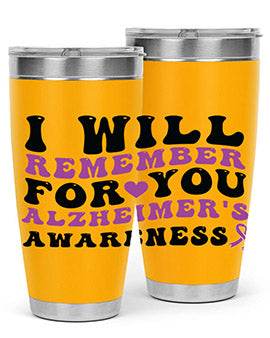 alzheimers awareness style 108#- alzheimers- Tumbler