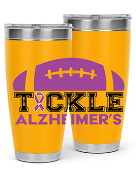 alzheimers awareness style 110#- alzheimers- Tumbler