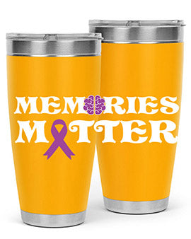 alzheimers awareness style 52#- alzheimers- Tumbler