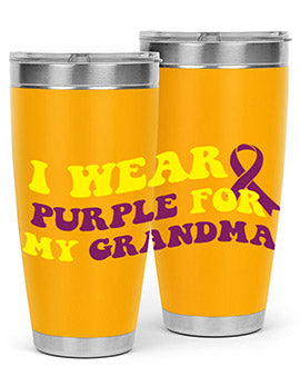 alzheimers awareness style 62#- alzheimers- Tumbler