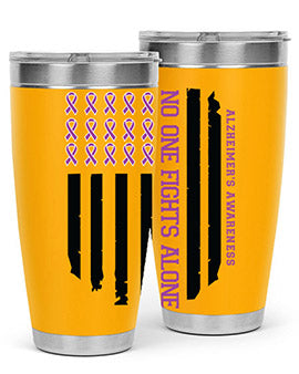 alzheimers awareness style 92#- alzheimers- Tumbler