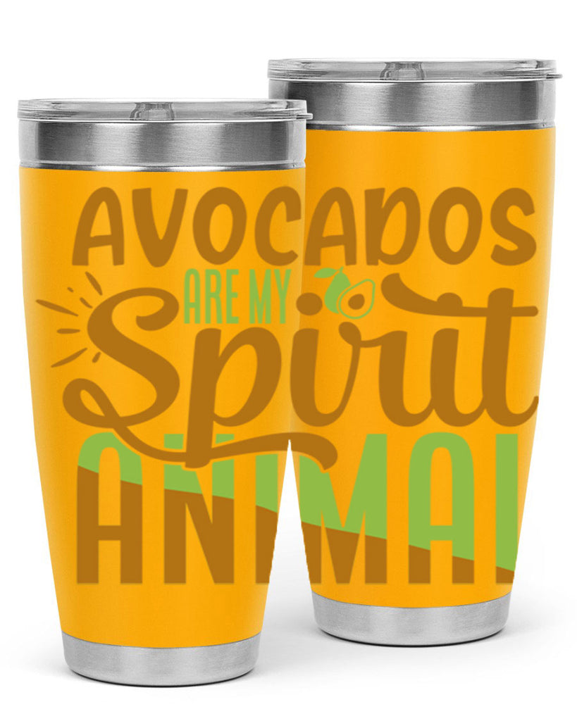 avocados are my spirit animal 9#- avocado- Tumbler