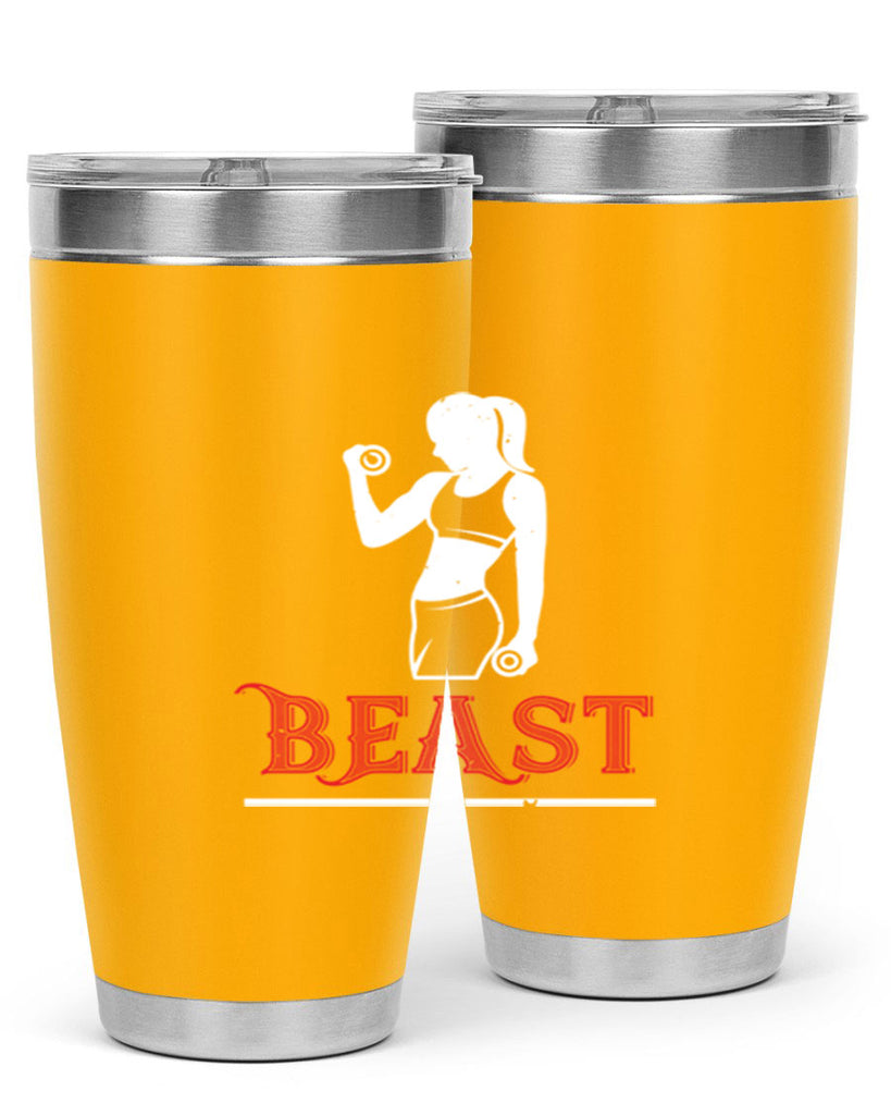 beast 102#- gym- Tumbler