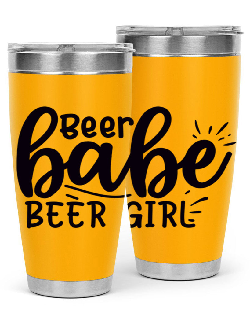 beer babe beer girl 136#- beer- Tumbler