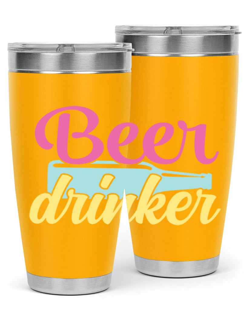 beer drinker 134#- beer- Tumbler