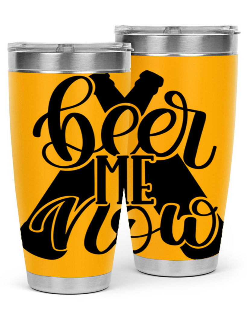 beer me now 46#- beer- Tumbler