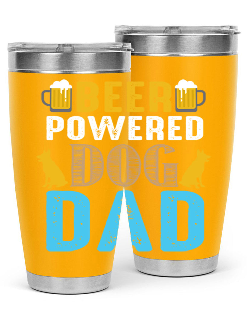 beer power dog dad 145#- beer- Tumbler