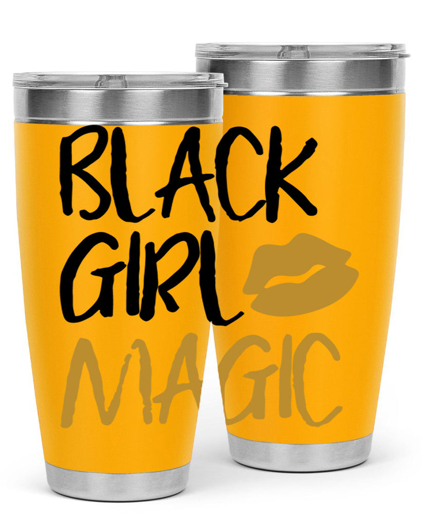 black girl magic lips cocoandbanana 245#- black words phrases- Cotton Tank