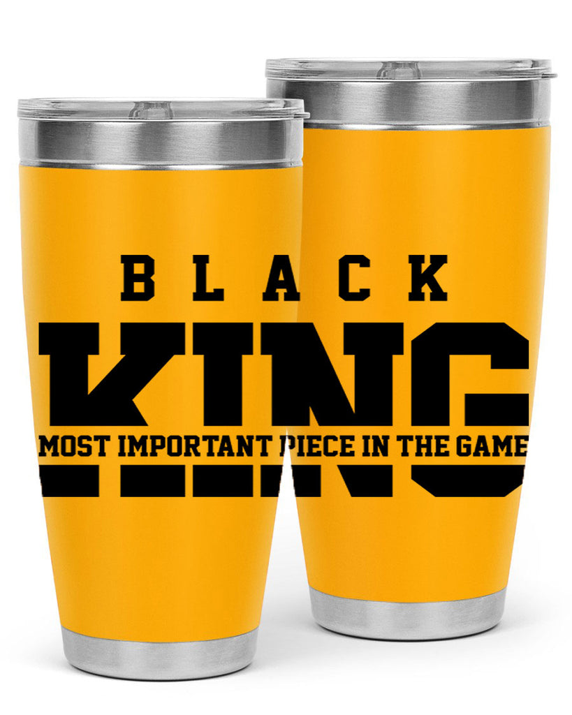 black king 230#- black words phrases- Cotton Tank