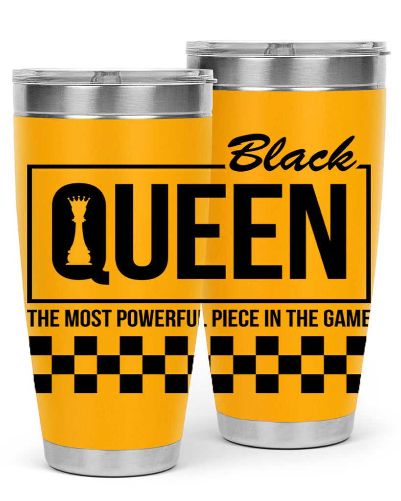 black queen chess checkered 221#- black words phrases- Cotton Tank