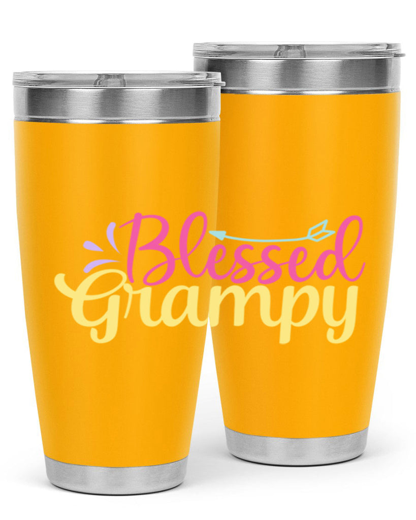 blessed grampy 78#- grandpa - papa- Tumbler