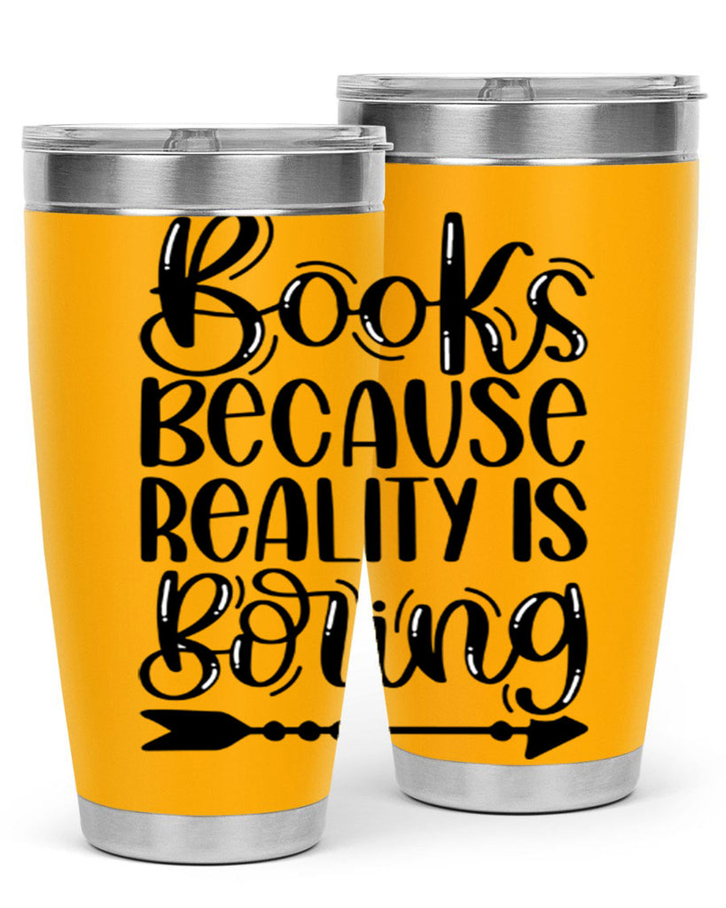 books because reality is boring 45#- reading- Tumbler