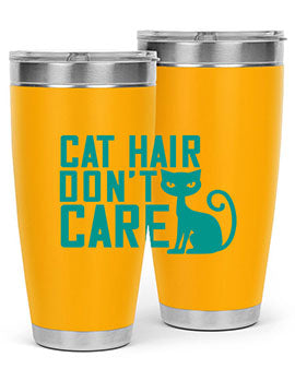 cat hair dont care Style 30#- cat- Tumbler