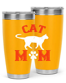 cat mom Style 35#- cat- Tumbler