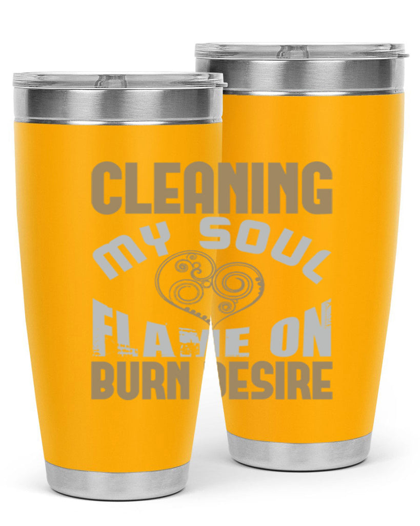 cleaning my sould flame on burn desire Style 43#- cleaner- tumbler