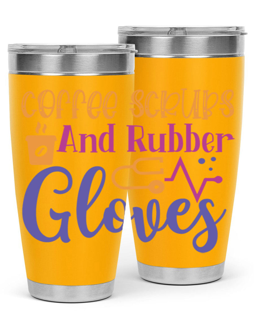 coffee scrubs and rubber gloves Style Style 211#- nurse- tumbler