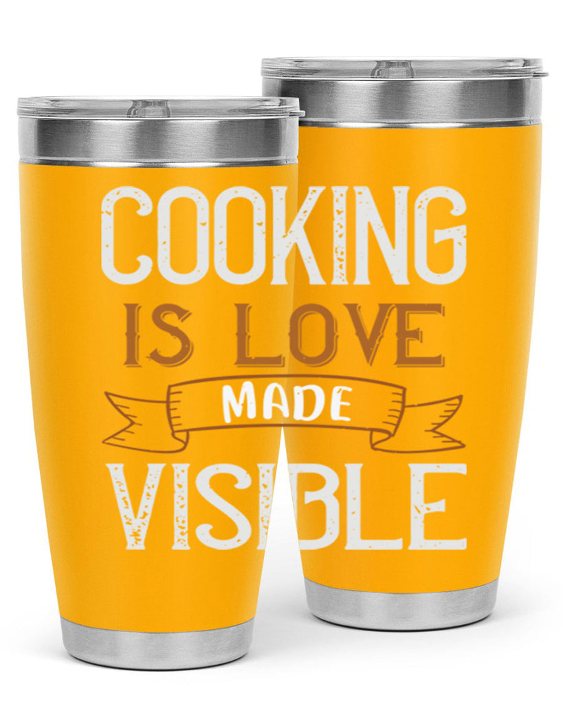 cooking is love made visible 43#- cooking- Tumbler