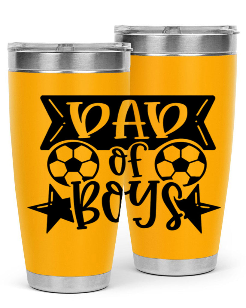 dad of boy 61#- fathers day- Tumbler