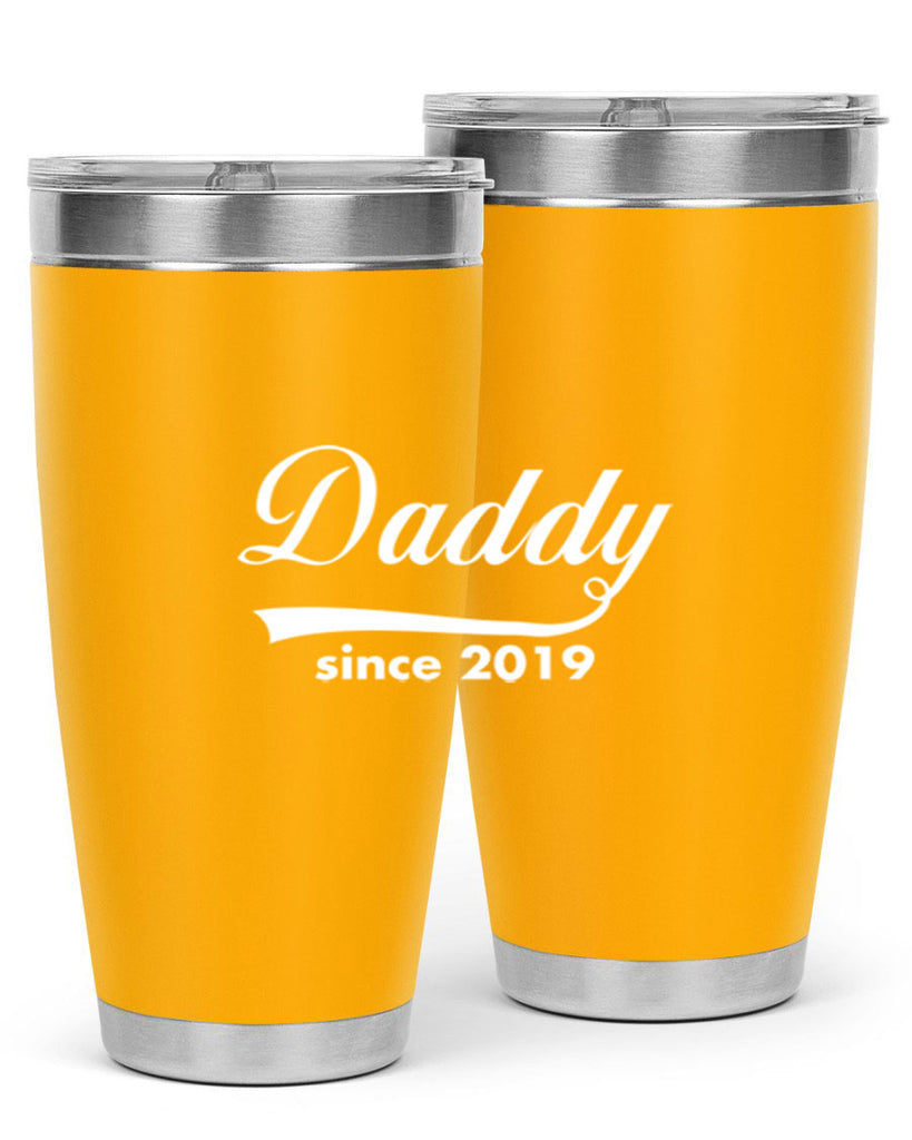 daddy since 21#- dad- Tumbler