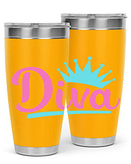 diva Style 121#- dog- Tumbler