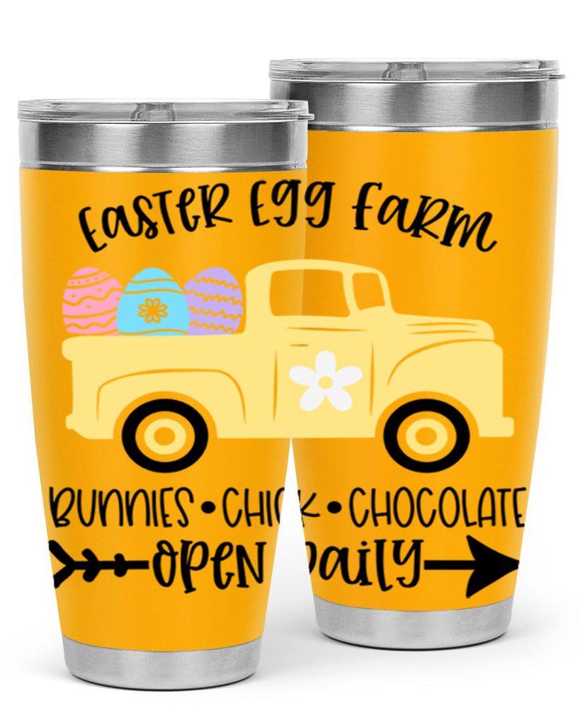 easter egg farm 58#- easter- Tumbler